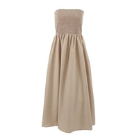 French-style Elegant Strapless Dress For Women