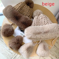 Women's Cold-proof Knitted Warm Wool Hat