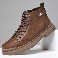 Vintage Plush Thickened Martin Boots