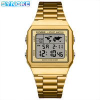 Classic Retro Waterproof Multi-function Sports Digital Watch