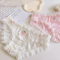 Female Lace Sweet Japanese Bow Underwear