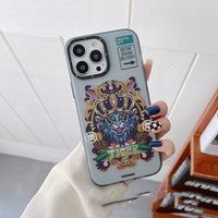 Foreign Style National Tide Portrait Tide Brand Anti-fall Mobile Phone Case