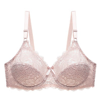 Lace bras gathered together for a breathable bra