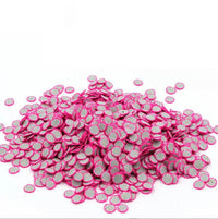 Soft Clay Fruit Sliced Slime Filling Material