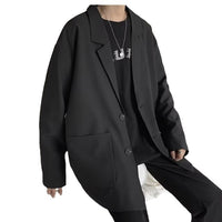 Men's Fashionable Loose All-Match Casual Suit Jacket