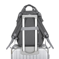 Multi-functional Diaper Bag With A Baby Changing Pad And A Warming Compartment