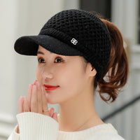Thickened Warm Knitted Wool Hat In Autumn And Winter