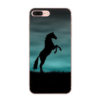 Compatible with Apple , Painted protective cover animal race phone case