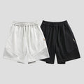 Stitching Terry College Style Casual Shorts