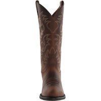 Men's wood root boots