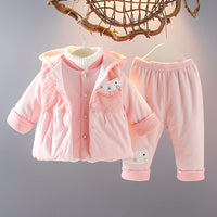 Girls three-piece suit