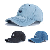 Spring And Summer Outdoor Sun Protection Sun Hat Women's W Letter