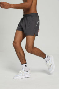Summer Marathon Running Exercise Elastic Quick-drying Three-point Sports Shorts Men