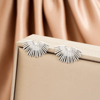 Premium Fashion Irregular Earrings, High-End Unique Niche Design, Stainless Steel Earrings Jewelry For Women