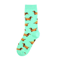 Male cartoon pattern cotton socks