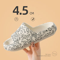 Slippers For Women In Summer Deodorant Indoor Lovers At Home Antiskid Thick Bottom Lovely Home Cool Slippers For Men