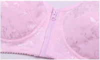 Front zip mom bra