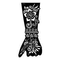 Creative All-match Hollow Template Tattoo Sticker