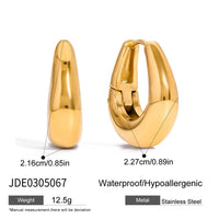 Stainless Steel Earrings Lightweight And Luxuriouscolorfast Stud Earrings