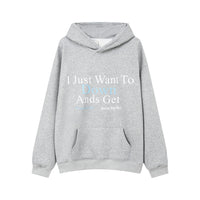 American Print Letter Pullover Sweatshirt Men