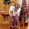 Women's Christmas Parent-child Set Printed Homewear Pajamas Two-piece Set