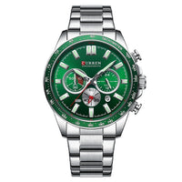 Men's Waterproof Calendar Steel Belt Quartz Watch