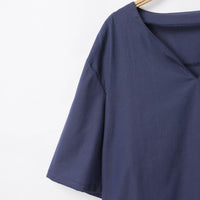 Men's Solid Color Short Sleeve Youth Popularity Casual