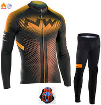 Cycling jersey long sleeve suit
