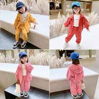 Sports Little Girl Sweater Children's Clothes Trend