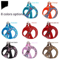 Dog Vest Strap Hand Holding Rope Breathable Lightweight
