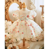 Western Style Girl Flower Girl Wedding Pettiskirt
