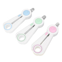 Dog Nail Clippers Nail Grinder Cat Nail Clippers Build-in LED Light Anti-blood Position Nail Clippers Pet