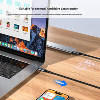 M2 SSD Dual-head Type-C Data Cable