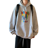 Hooded Versatile Loose Retro Handsome Sweater Coat