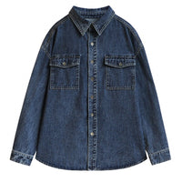 Korean-style Chic Versatile Design-layered Shirt Top