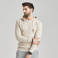 Autumn And Winter New Men's Brocade Sweater Long-sleeved Hoodie