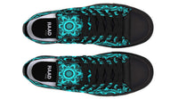 Fashion Printed Couple High Top Canvas Shoes