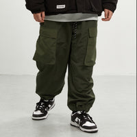 Men's Loose Straight Tube Bundle Feet Are Adjustable