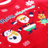 Christmas Tree Knitted Sweater For Boys And Girls