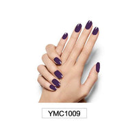 Pure color nail stickers