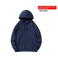330g Autumn Full Terry Round Neck Sweater For Men