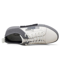 Men's Fashion Trend Splicing Leather Shoes