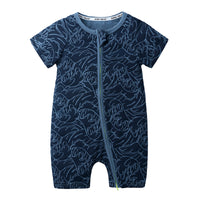 Summer round neck jumpsuit