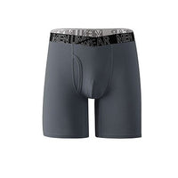 V-Shape Mens Breathable Boxer Briefs For Running And Fitness  Extended Length