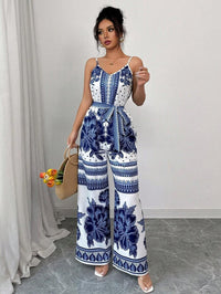 Simple Elegant Casual Jumpsuit With Straps For Women