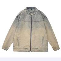 Simple Casual Denim Coat For Men