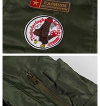 3D Plus Velvet Thick Winter Coat Coat Military Wear Tide Coat