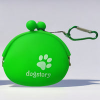 Silicone Pet Snack Bag Solid Color