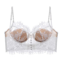 Women's Ultra-thin Lace Underwear Breast Holding Anti-SAG Bra