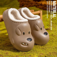 Women's Winter Cartoon Pattern Velvet Slippers